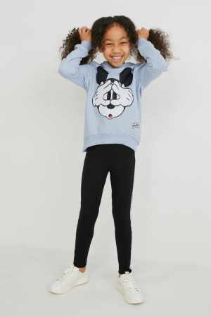 Calças C&A Mickey Mouse Set And Leggings 2 Piece Menina Luz Azuis | 69183SBTQ