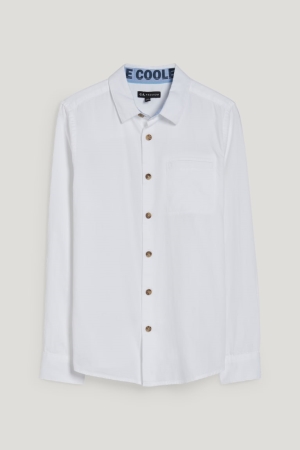 Camisas C&A Menino Branco | 85613OZRQ