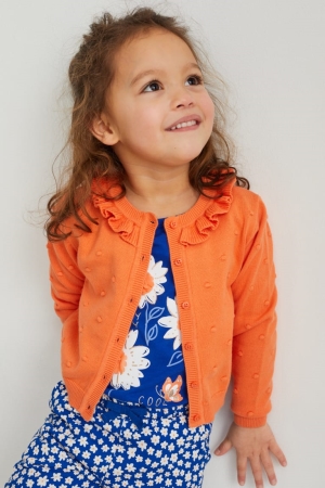 Cardigan C&A Menina Laranja | 45682WBAJ