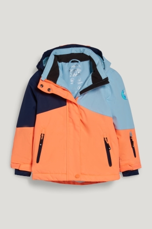 Casaco C&A Ski With Hood Recycled Menina Laranja | 10926WPSB