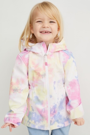 Casaco C&A Softshell With Hood Menina Rosa | 16594KDVF