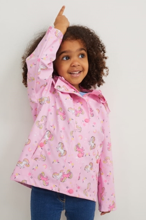 Casaco C&A Unicorn With Hood Menina Rosa | 98763MEUX