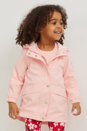 Casaco C&A With Hood Menina Rosa | 21793NIXB