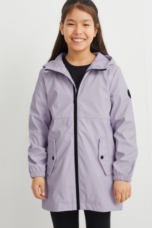 Casaco C&A With Hood Menina Roxo | 76382ARWH