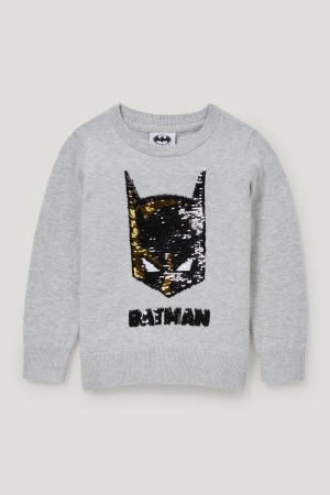 Jumpers C&A Batman Shiny Menina Luz Cinzentas | 75430XCGM