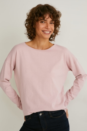 Jumpers C&A Feminino Rosa | 72835OYCK