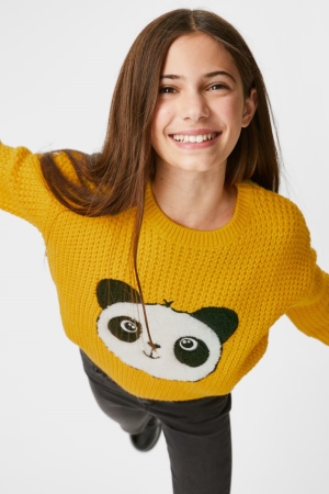 Jumpers C&A Menina Amarelas | 79831OXEY