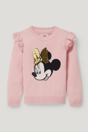 Jumpers C&A Minnie Mouse Shiny Menina Rosa | 53126ITEX