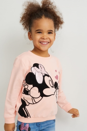 Moletons C&A Disney Menina Rosa | 59241WTEN