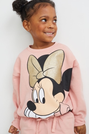 Moletons C&A Minnie Mouse Menina Rosa | 41529CVIQ