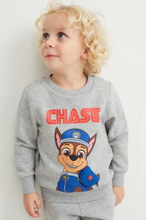 Moletons C&A Paw Patrol Menina Cinzentas | 02164PWRZ