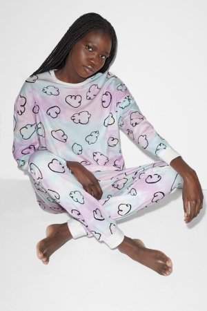 Roupa De Dormir C&A Clockhouse Pyjamahose Gemustert Feminino Multicoloured | 21809JUIN