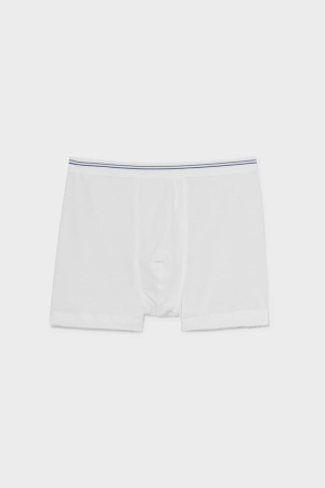 Roupa Interior C&A Active Trunks Masculino Branco | 59720LRAZ