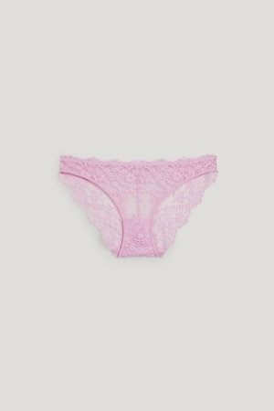 Roupa Interior C&A Briefs Feminino Luz Roxo | 29617ZMIF