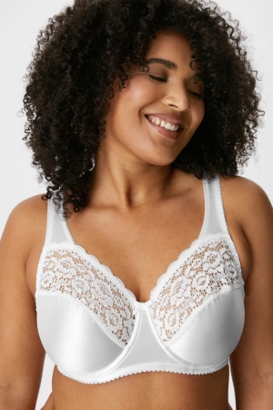 Roupa Interior C&A Underwire Bra Feminino Branco | 96213EVOP