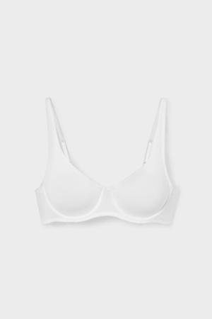 Roupa Interior C&A Underwire Bra Lycra® Feminino Branco | 17059YAEF