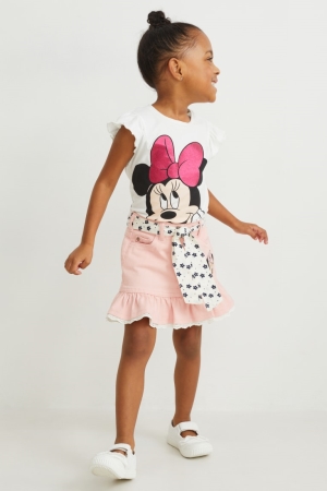 Saias C&A Minnie Mouse Menina Rosa | 47083YGLH