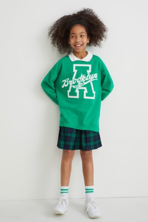 Saias C&A Set And 2 Piece Menina Verdes | 34276ZFSN