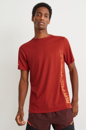 Tops C&A Technical Masculino Laranja Escuro | 17254PZHA