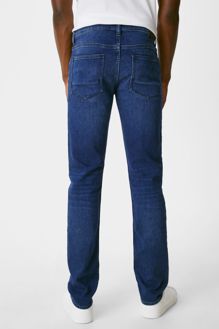 Calça Jeans C&A Slim Jog Denim Masculino Azuis Azuis Escuro | 14057NQGB