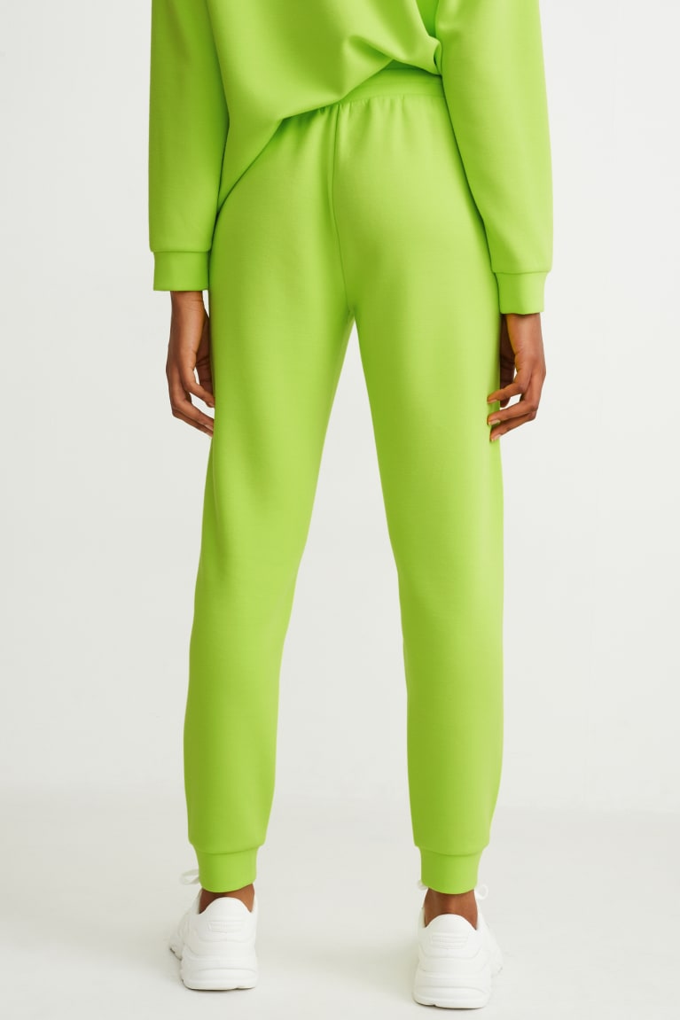 Calças C&A Joggers Feminino Luz Verdes | 15983LPJS