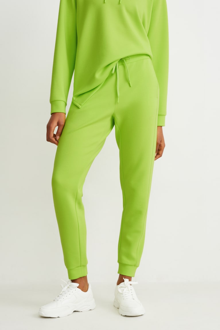 Calças C&A Joggers Feminino Luz Verdes | 15983LPJS