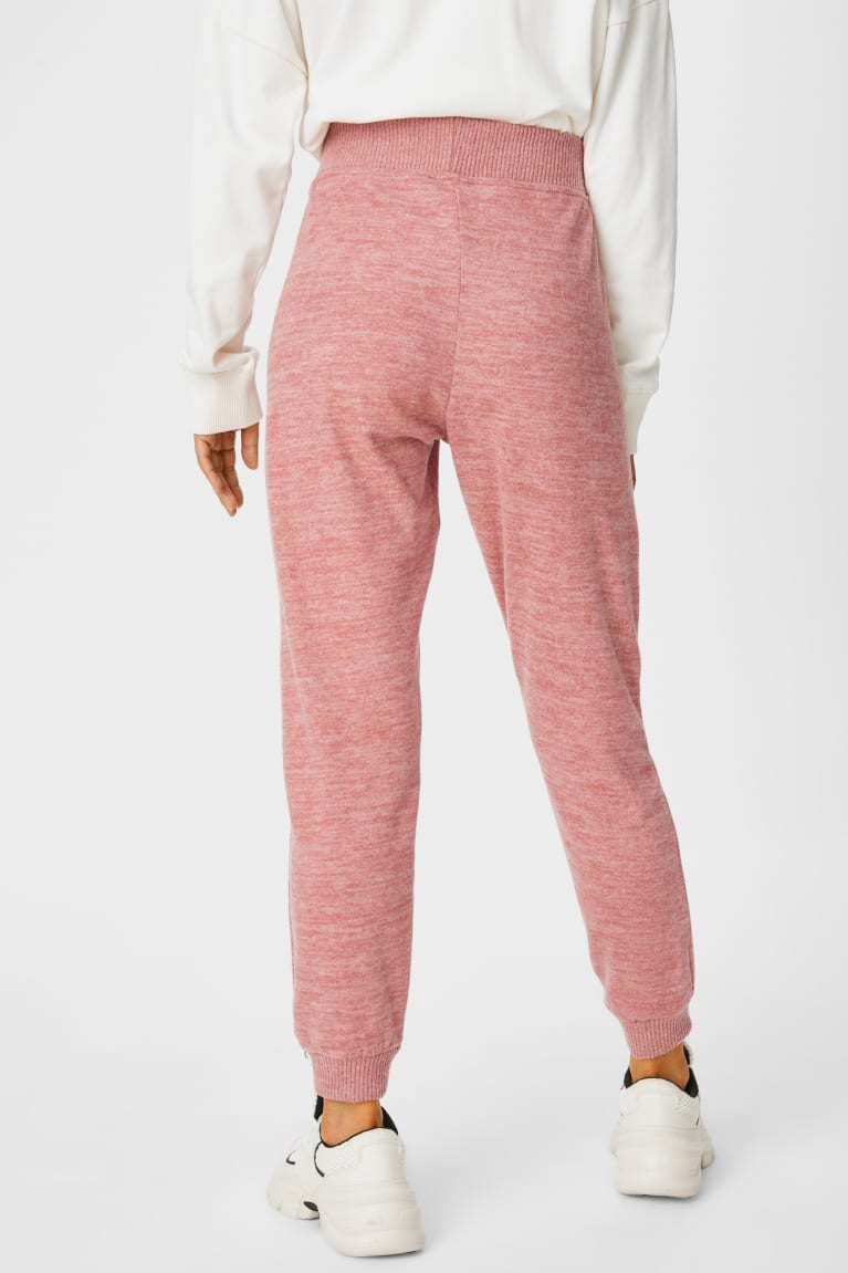 Calças C&A Joggers Feminino Rosa Escuro | 01873BULH