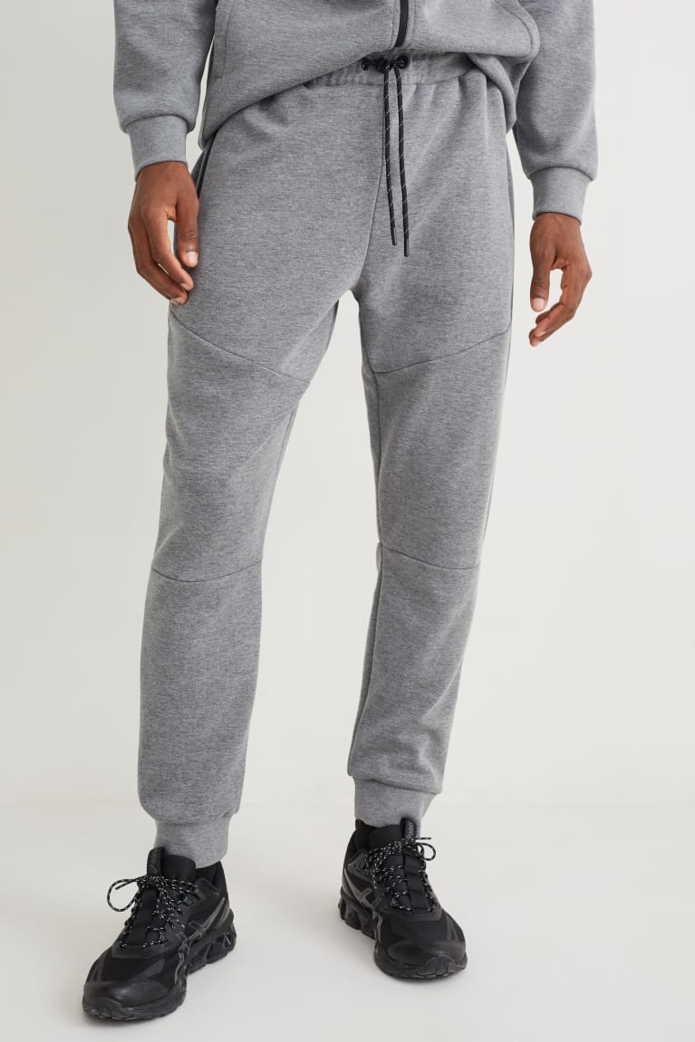 Calças C&A Joggers Masculino Cinzentas | 14380WTLG