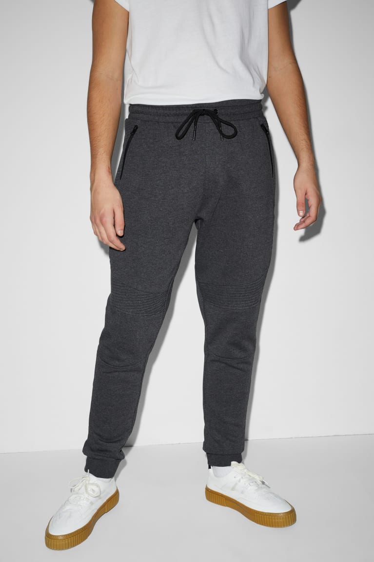 Calças C&A Joggers Masculino Cinzentas Escuro | 94187YJIS