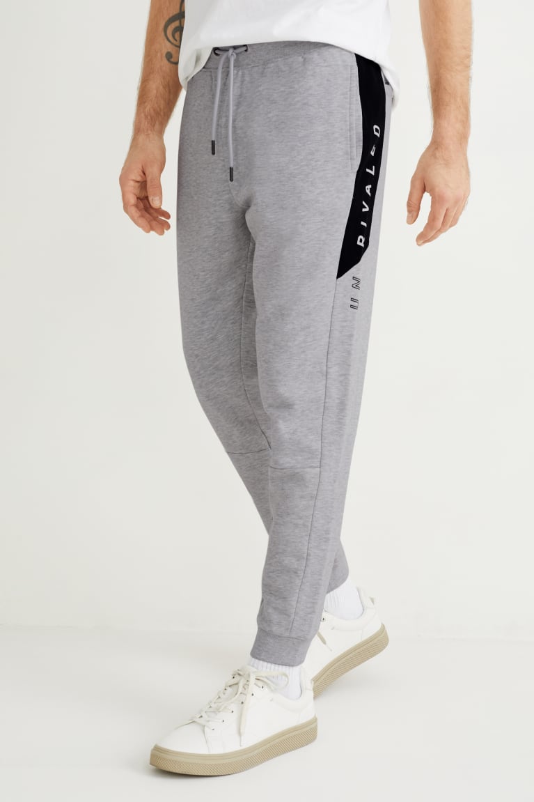 Calças C&A Joggers Masculino Luz Cinzentas | 20781ETVS