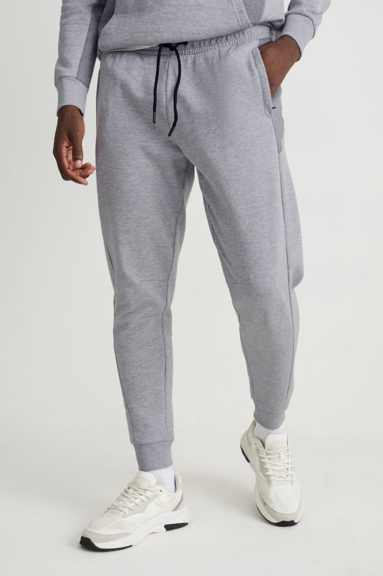 Calças C&A Joggers Masculino Luz Cinzentas | 39275KPLO