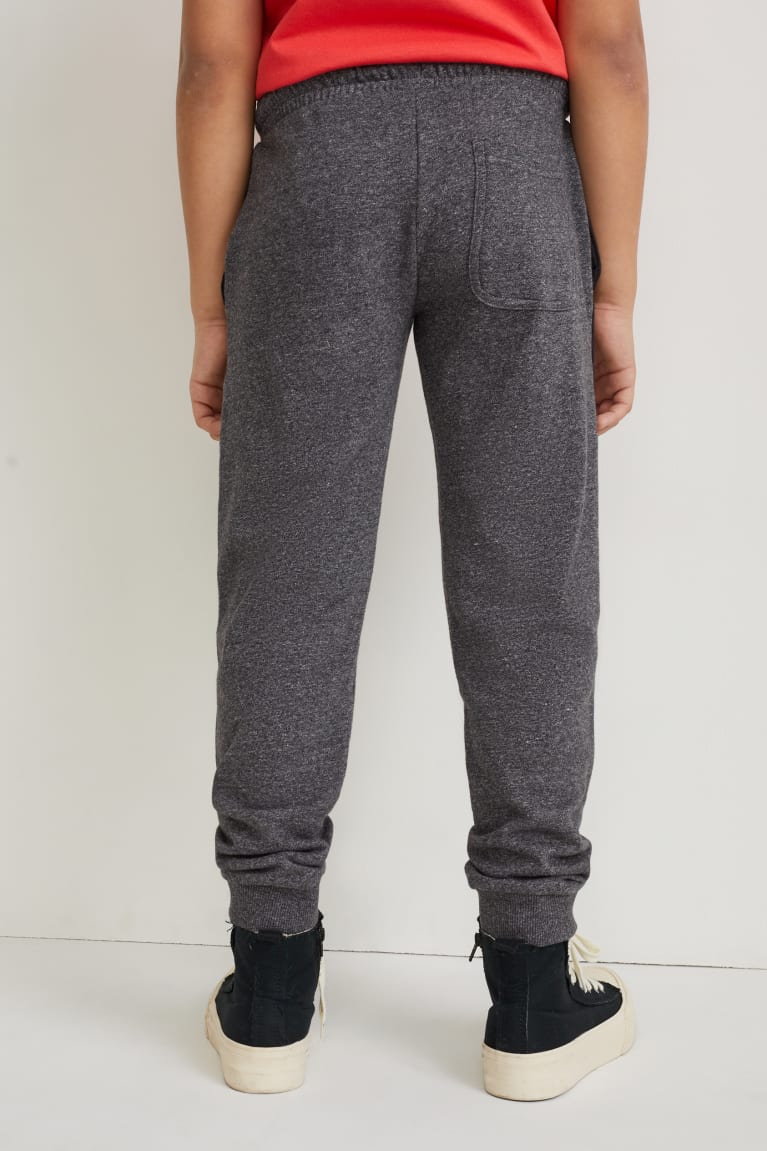 Calças C&A Joggers Menino Cinzentas | 06157QTDF