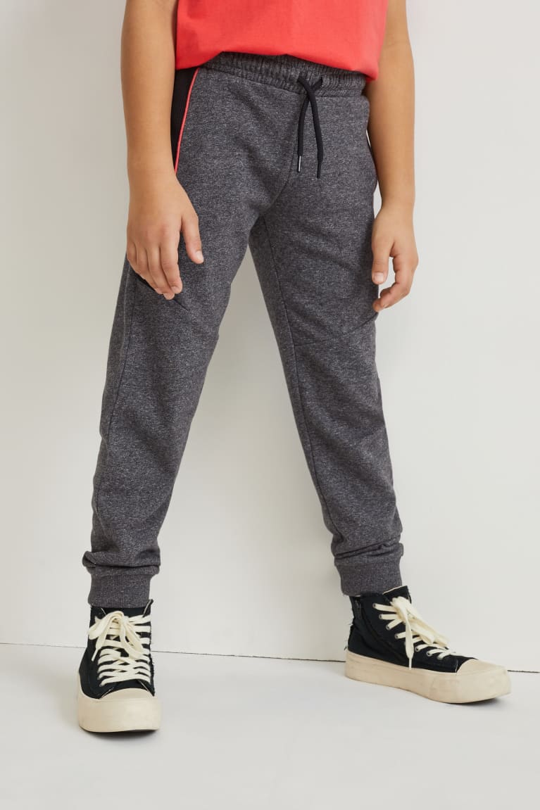 Calças C&A Joggers Menino Cinzentas | 06157QTDF