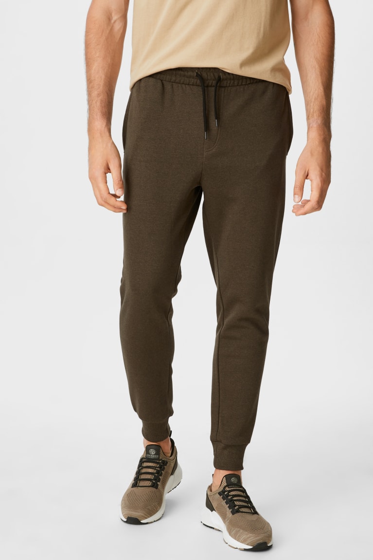 Calças C&A Joggers Organic Algodão Masculino Verdes Escuro | 62809BIWC