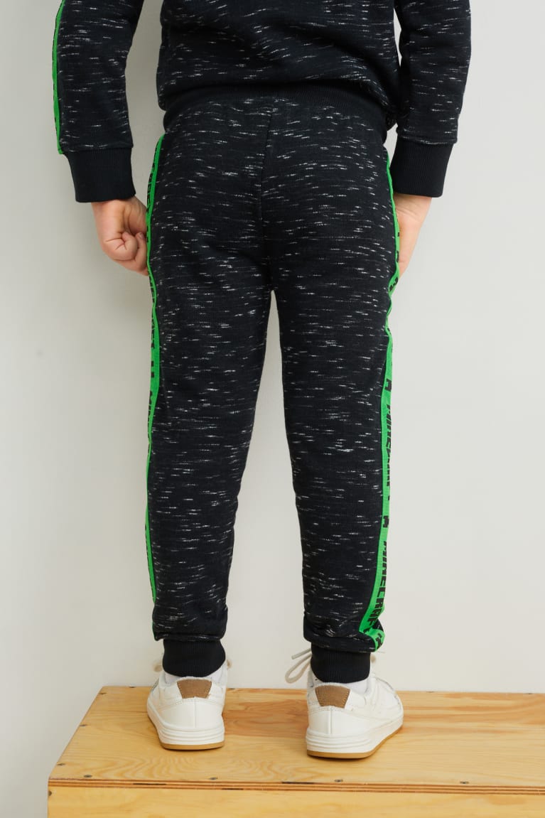 Calças C&A Minecraft Joggers Menino Cinzentas Escuro | 83016SDQP