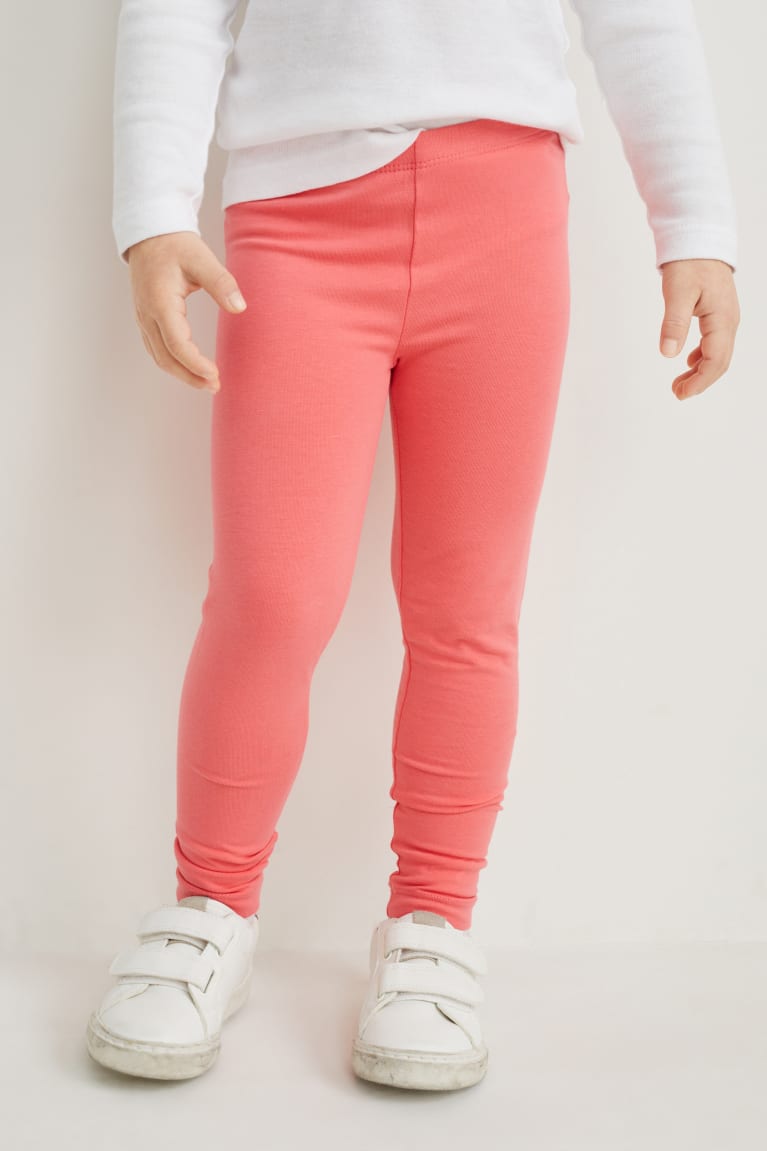 Calças C&A Multipack Of 4 Leggings Menina Luz Cinzentas | 30781DLEJ