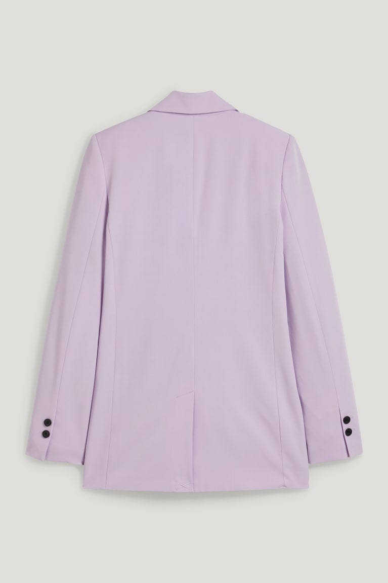 Casaco C&A Clockhouse Blazer Feminino Luz Roxo | 72695QMOZ