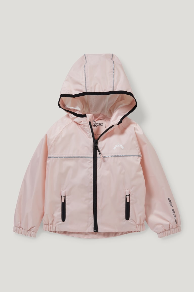 Casaco C&A Rain With Hood Menina Rosa | 34768FHIZ