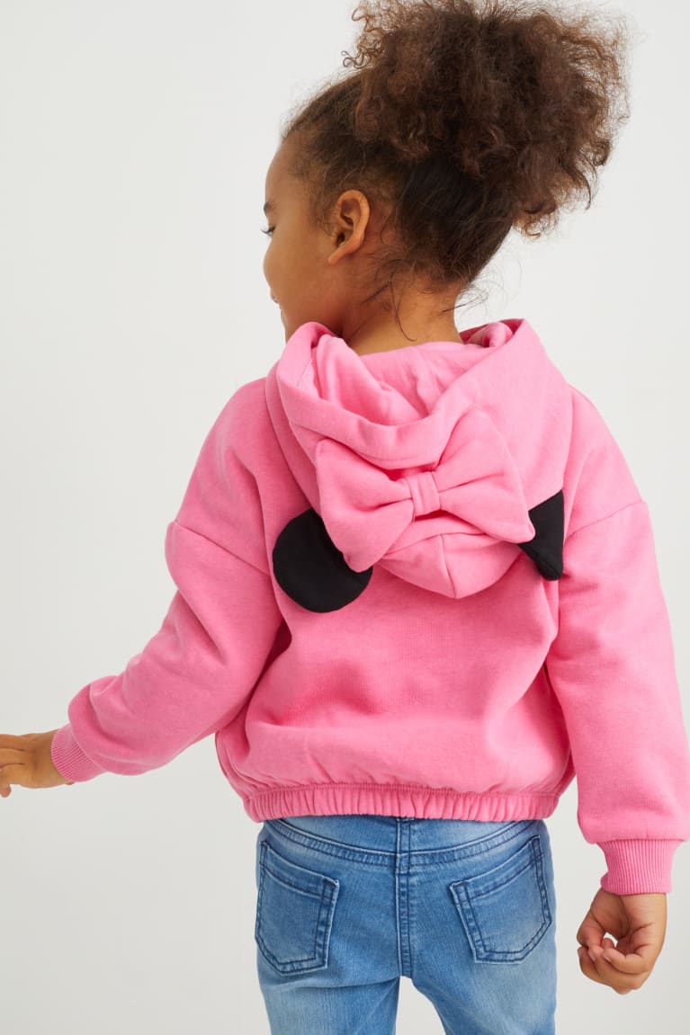 Moletom Com Capuz C&A Minnie Mouse Menina Rosa | 23980OVGN