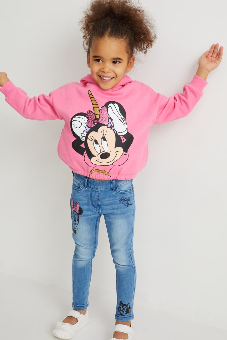 Moletom Com Capuz C&A Minnie Mouse Menina Rosa | 23980OVGN