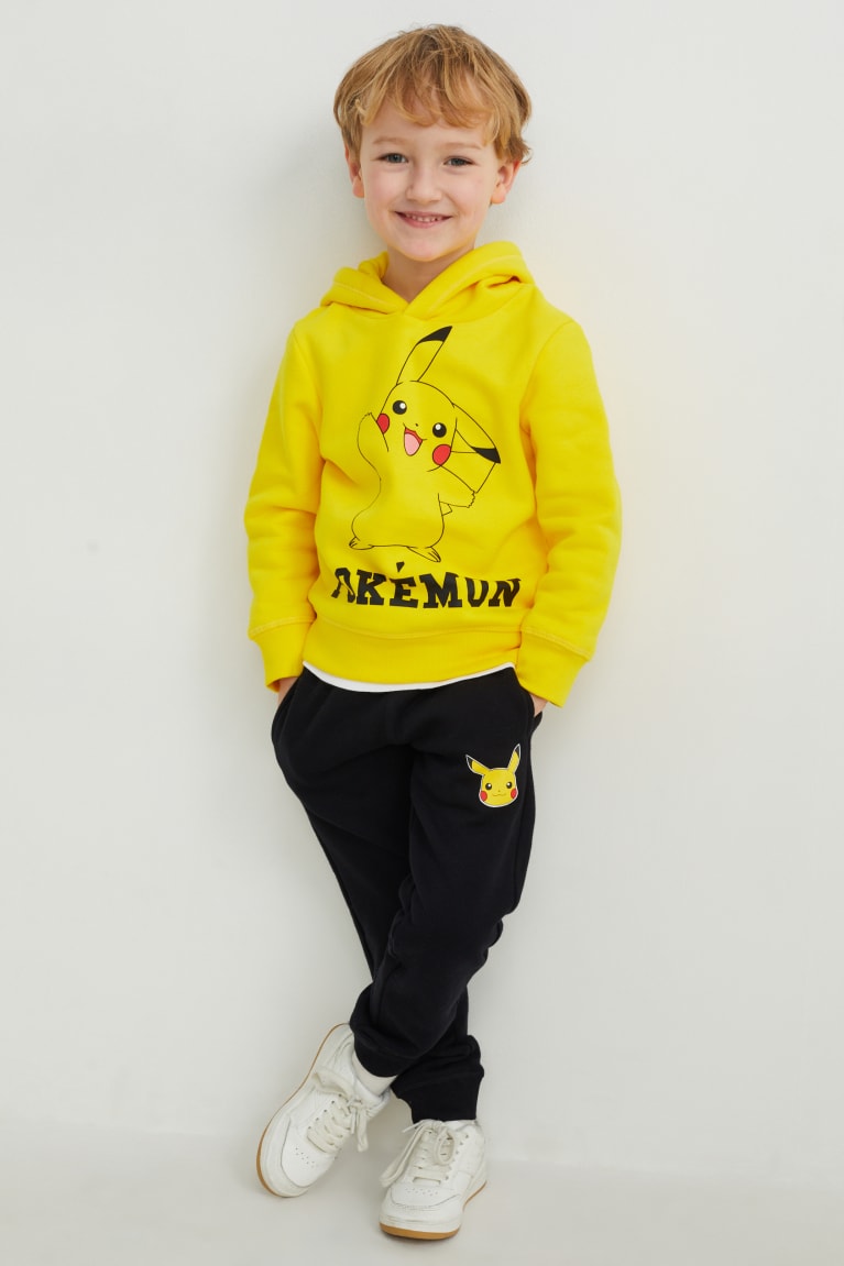 Moletom Com Capuz C&A Pokémon Set And Joggers 2 Piece Menina Pretas | 29463JEKD