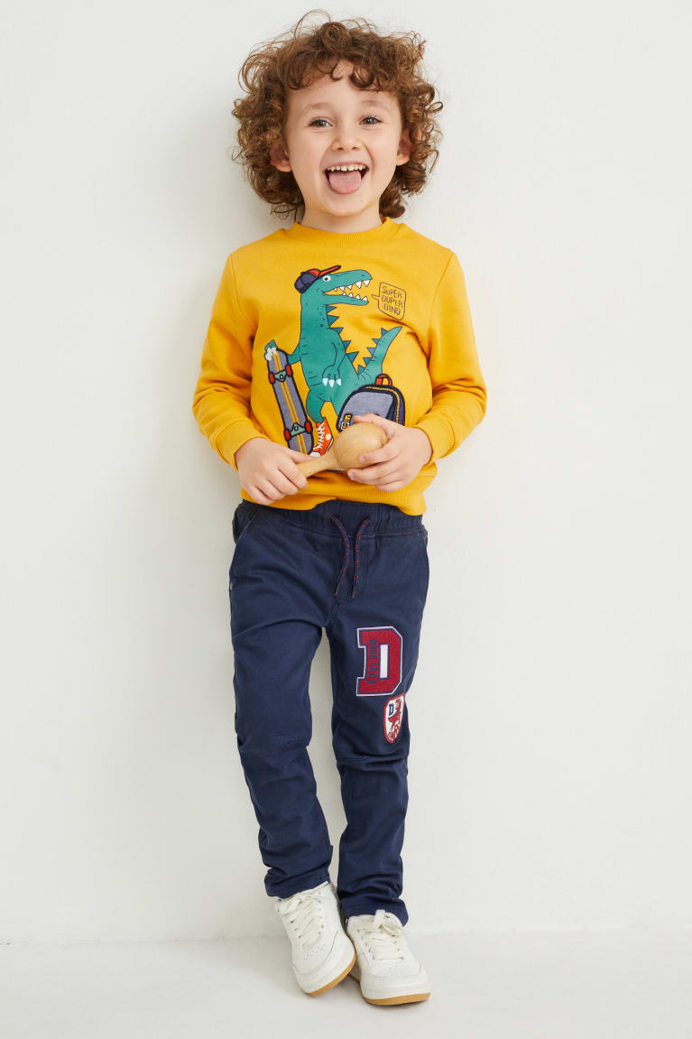 Moletons C&A Dinosaur Menina Amarelas | 87914LADI