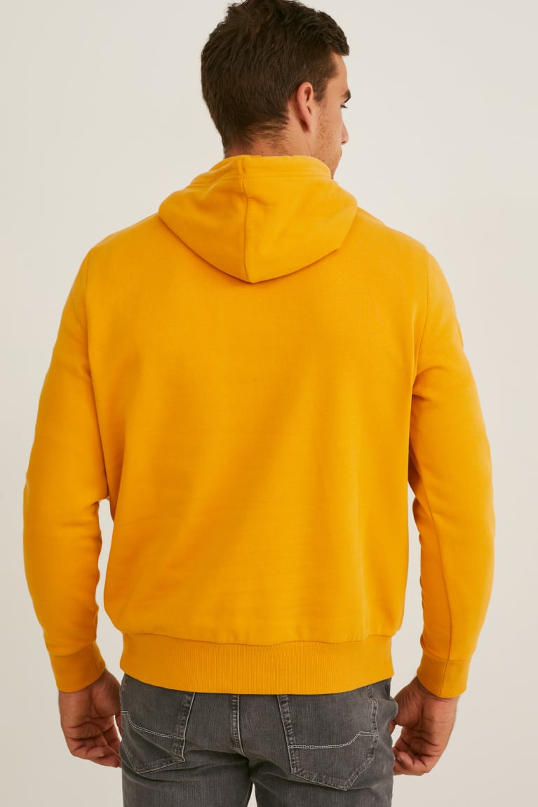 Moletons C&A Organic Algodão Masculino Luz Laranja | 85149KLHZ