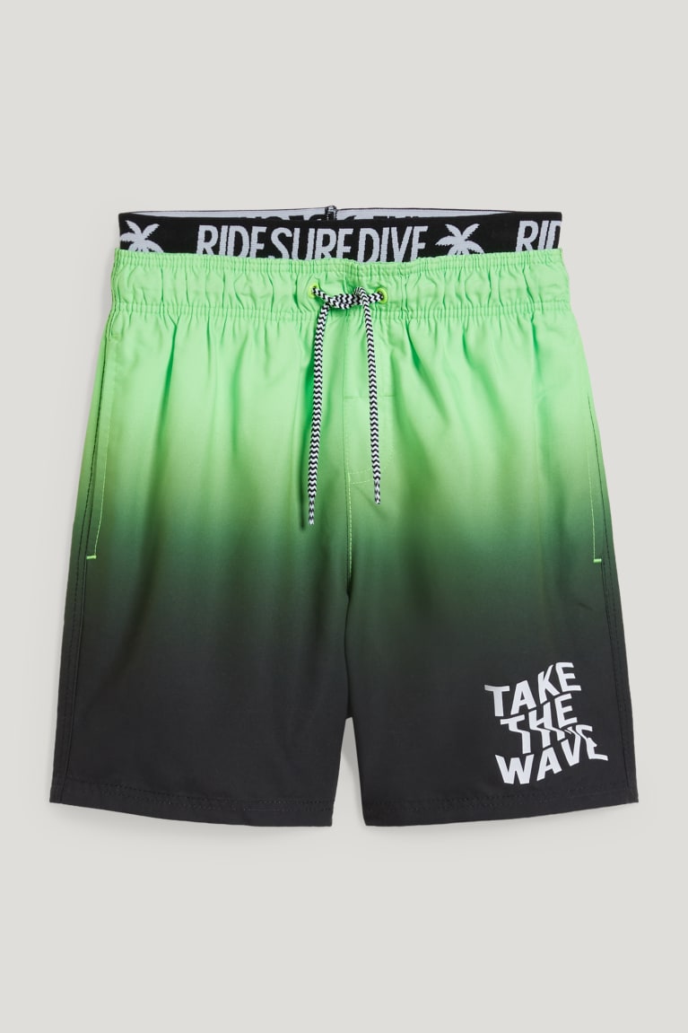 Roupa De Banho C&A Swim Menino Luz Verdes | 01395WXQV