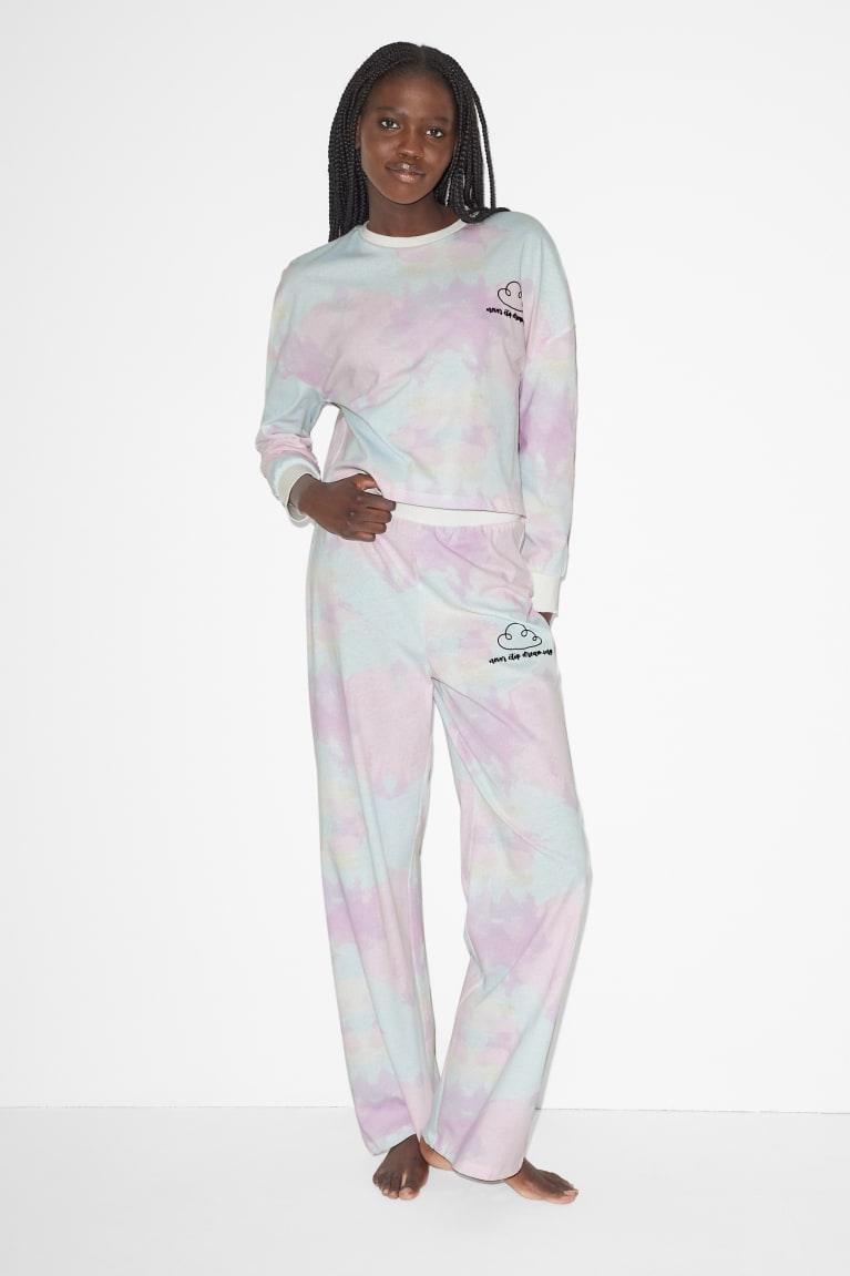 Roupa De Dormir C&A Clockhouse Pyjama Feminino Multicoloured | 97280OUZC