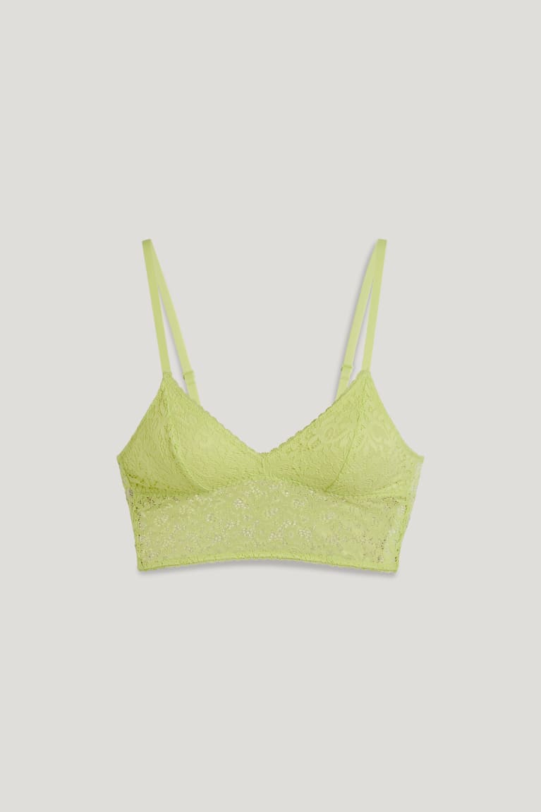 Roupa Interior C&A Bralette Feminino Luz Verdes | 19324JPLS