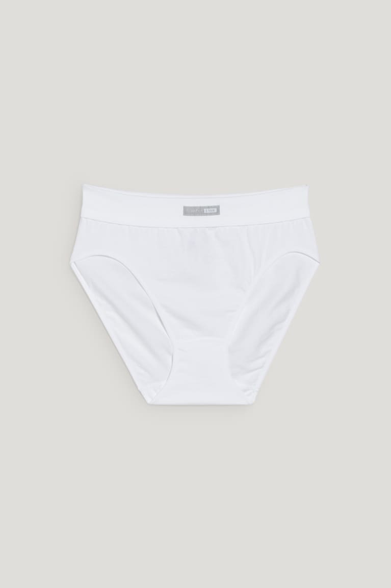 Roupa Interior C&A Briefs Organic Algodão Feminino Branco | 84391ACWJ