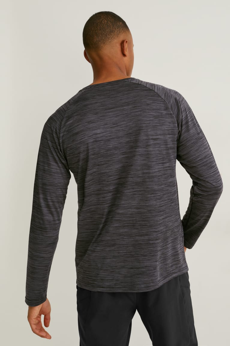 Tops C&A Active Masculino Cinzentas Pretas | 23697IXHF