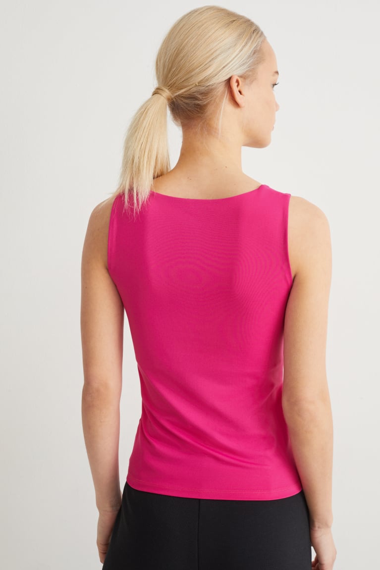 Tops C&A Feminino Rosa | 12350SCBF